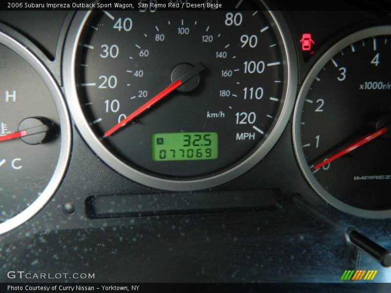 San Remo Red / Desert Beige 2006 Subaru Impreza Outback Sport Wagon