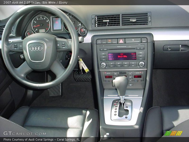 Ibis White / Ebony 2007 Audi A4 2.0T Sedan