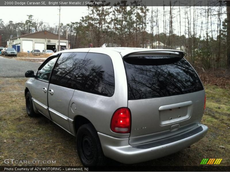 Bright Silver Metallic / Silver Fern 2000 Dodge Caravan SE