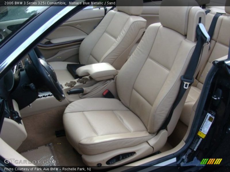 Monaco Blue Metallic / Sand 2006 BMW 3 Series 325i Convertible