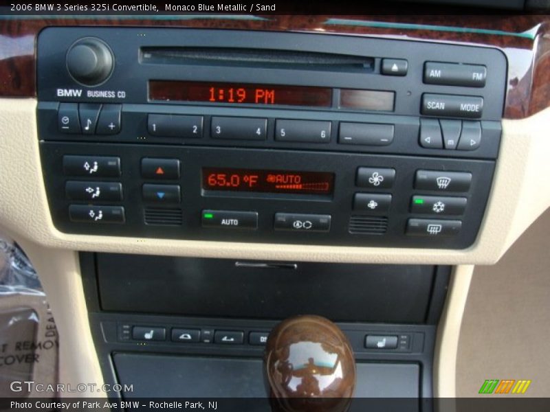 Monaco Blue Metallic / Sand 2006 BMW 3 Series 325i Convertible