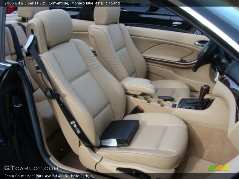 Monaco Blue Metallic / Sand 2006 BMW 3 Series 325i Convertible