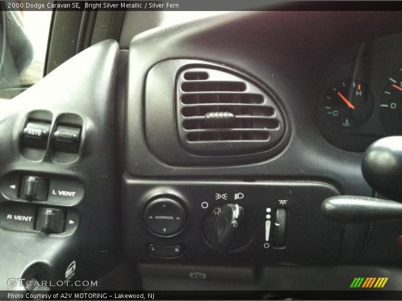 Bright Silver Metallic / Silver Fern 2000 Dodge Caravan SE