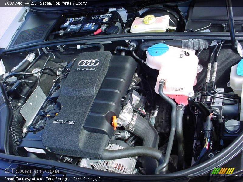 Ibis White / Ebony 2007 Audi A4 2.0T Sedan