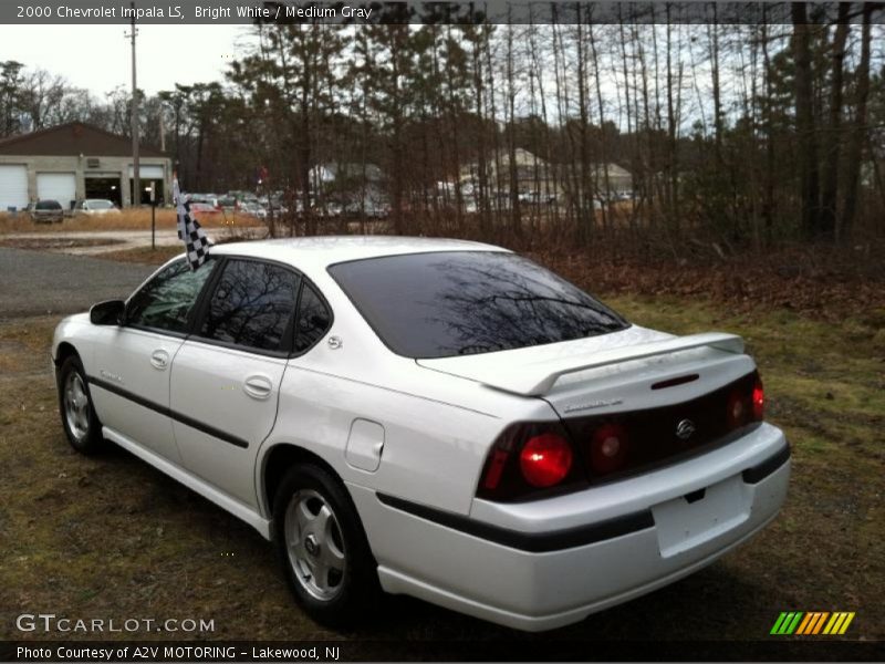 Bright White / Medium Gray 2000 Chevrolet Impala LS