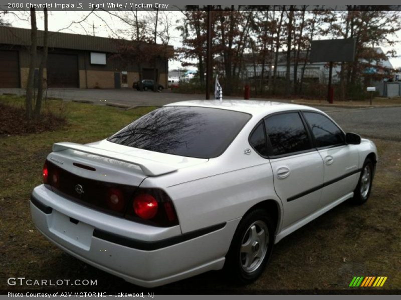 Bright White / Medium Gray 2000 Chevrolet Impala LS