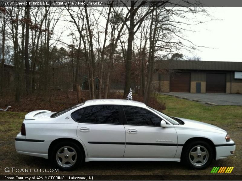 Bright White / Medium Gray 2000 Chevrolet Impala LS
