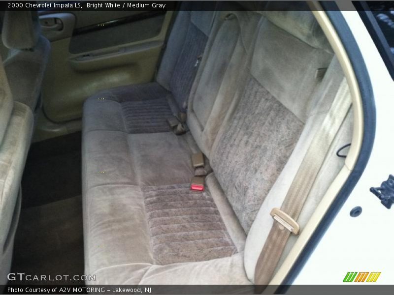 Bright White / Medium Gray 2000 Chevrolet Impala LS