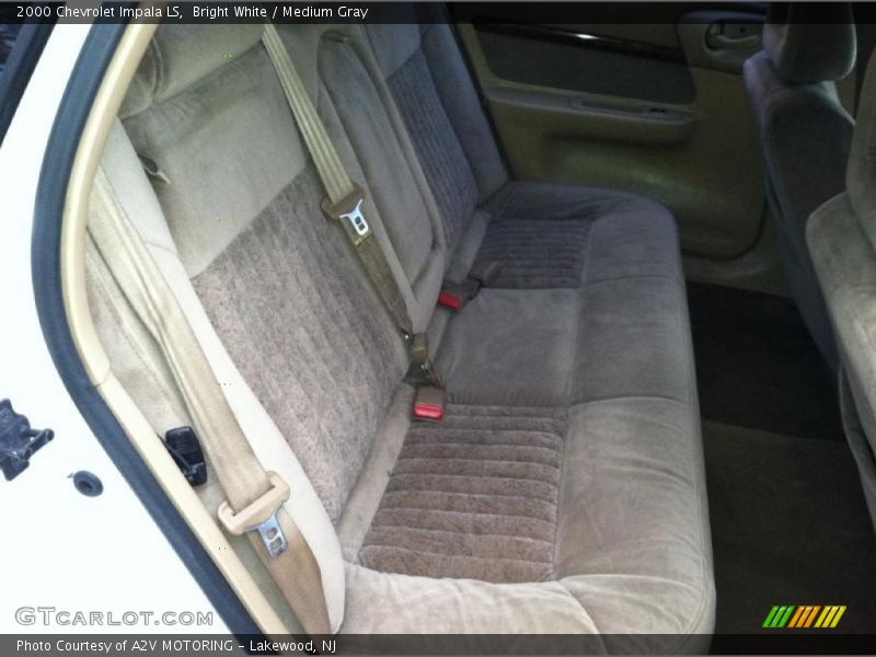 Bright White / Medium Gray 2000 Chevrolet Impala LS