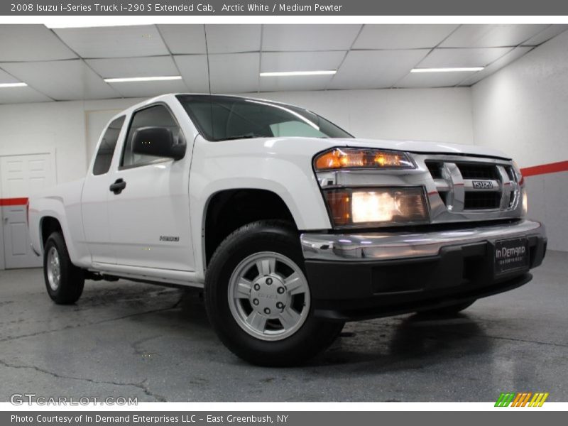 Arctic White / Medium Pewter 2008 Isuzu i-Series Truck i-290 S Extended Cab