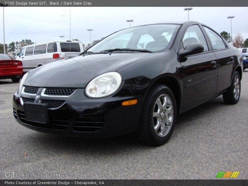 Black / Dark Slate Gray 2005 Dodge Neon SXT