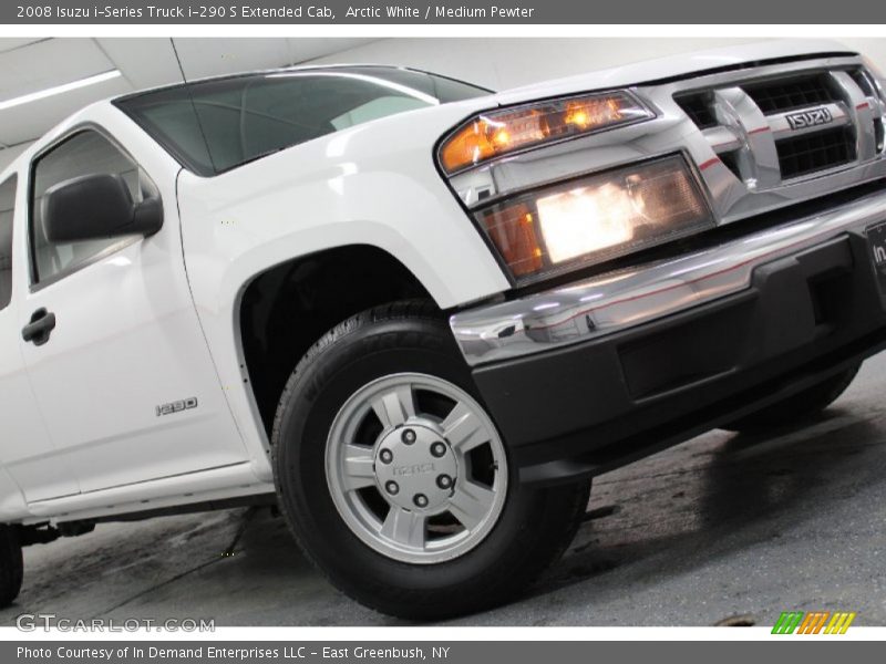 Arctic White / Medium Pewter 2008 Isuzu i-Series Truck i-290 S Extended Cab