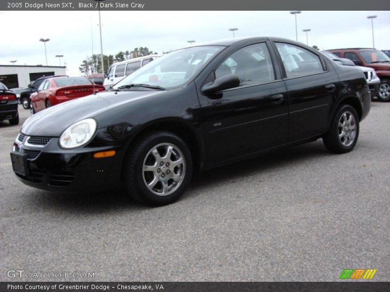 Black / Dark Slate Gray 2005 Dodge Neon SXT
