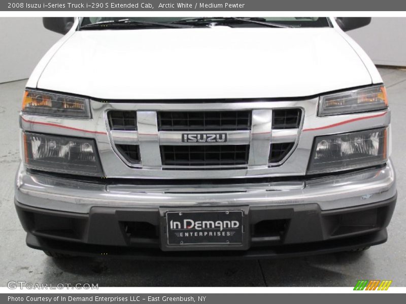 Arctic White / Medium Pewter 2008 Isuzu i-Series Truck i-290 S Extended Cab