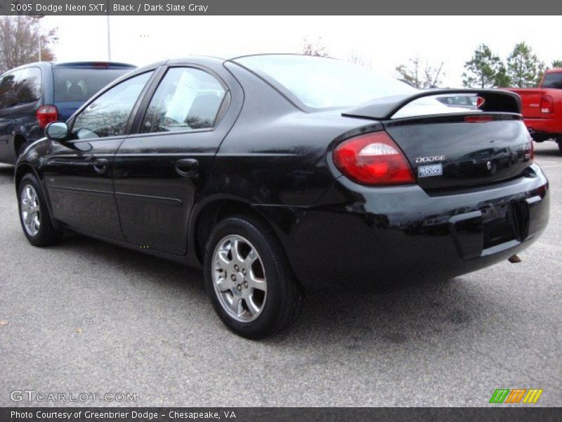 Black / Dark Slate Gray 2005 Dodge Neon SXT