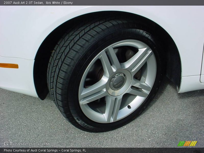 Ibis White / Ebony 2007 Audi A4 2.0T Sedan