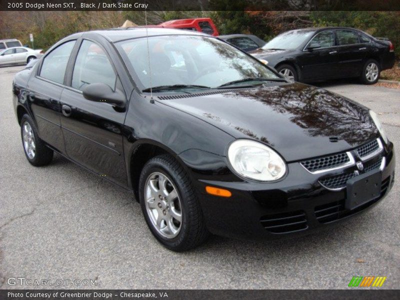 Black / Dark Slate Gray 2005 Dodge Neon SXT