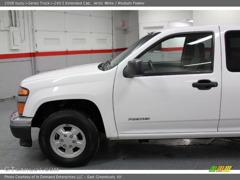 Arctic White / Medium Pewter 2008 Isuzu i-Series Truck i-290 S Extended Cab