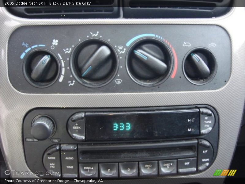 Black / Dark Slate Gray 2005 Dodge Neon SXT