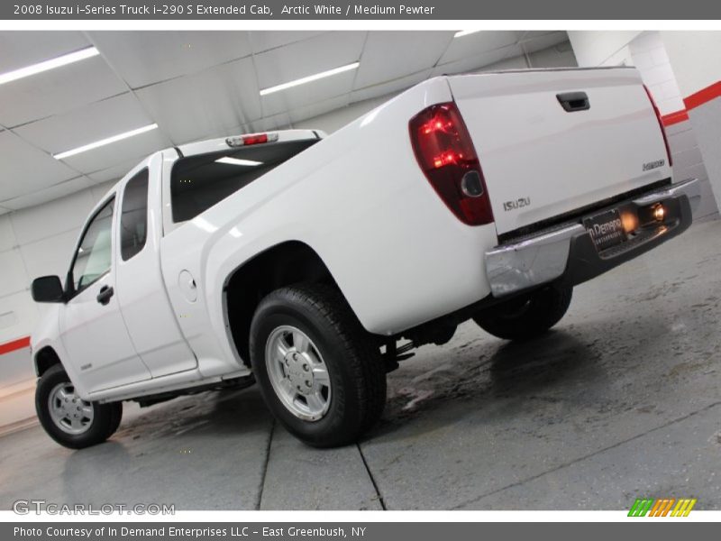 Arctic White / Medium Pewter 2008 Isuzu i-Series Truck i-290 S Extended Cab