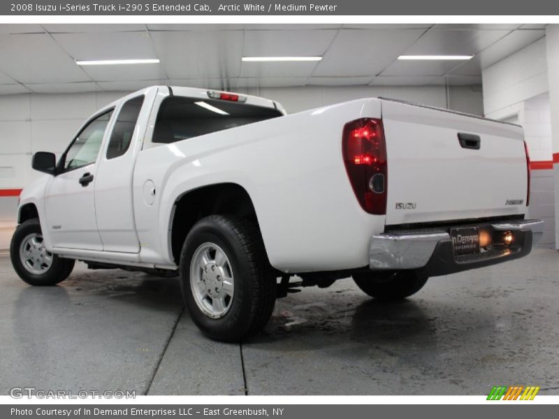 Arctic White / Medium Pewter 2008 Isuzu i-Series Truck i-290 S Extended Cab