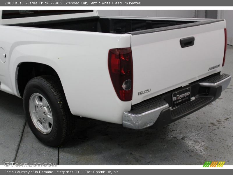 Arctic White / Medium Pewter 2008 Isuzu i-Series Truck i-290 S Extended Cab