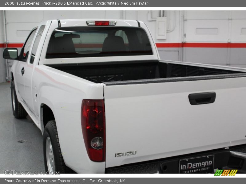 Arctic White / Medium Pewter 2008 Isuzu i-Series Truck i-290 S Extended Cab