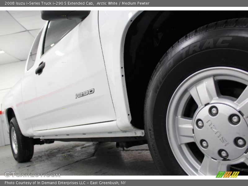 Arctic White / Medium Pewter 2008 Isuzu i-Series Truck i-290 S Extended Cab