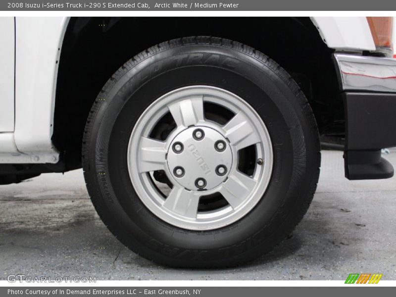 Arctic White / Medium Pewter 2008 Isuzu i-Series Truck i-290 S Extended Cab