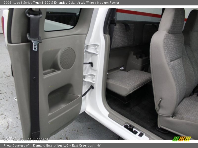 Arctic White / Medium Pewter 2008 Isuzu i-Series Truck i-290 S Extended Cab