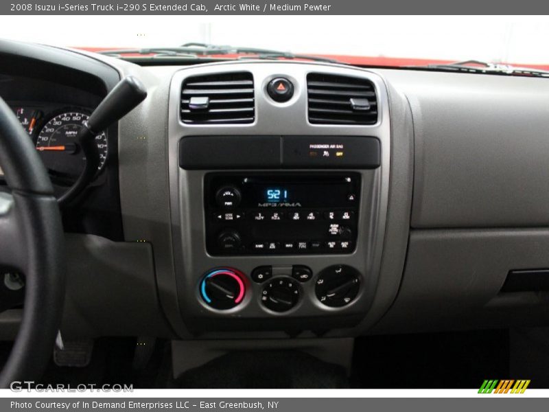 Arctic White / Medium Pewter 2008 Isuzu i-Series Truck i-290 S Extended Cab