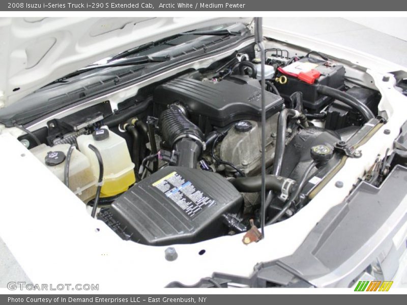 Arctic White / Medium Pewter 2008 Isuzu i-Series Truck i-290 S Extended Cab