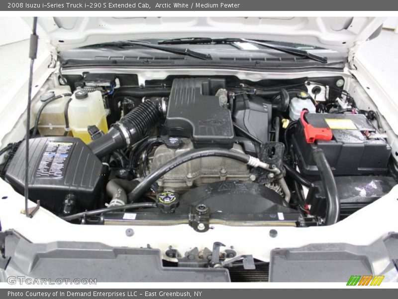 Arctic White / Medium Pewter 2008 Isuzu i-Series Truck i-290 S Extended Cab