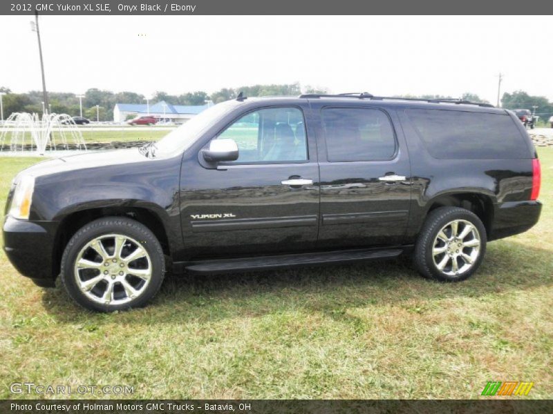 Onyx Black / Ebony 2012 GMC Yukon XL SLE