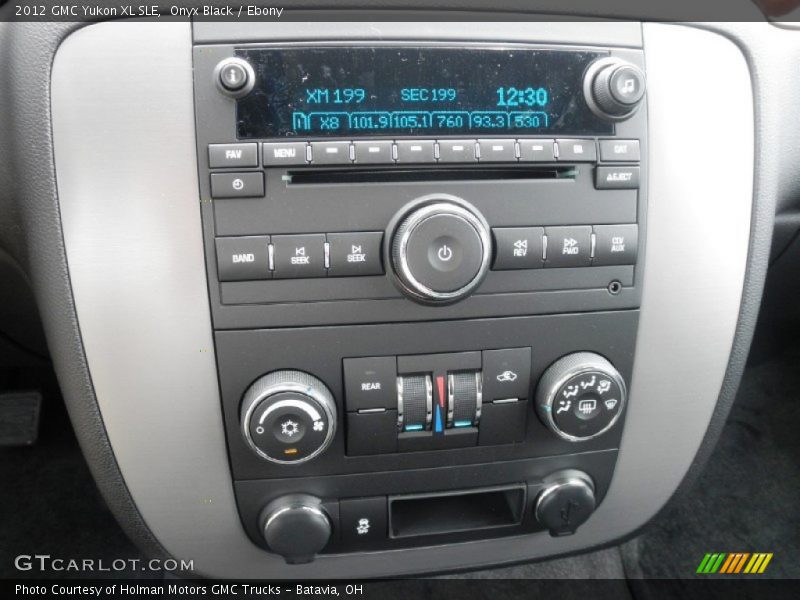 Onyx Black / Ebony 2012 GMC Yukon XL SLE