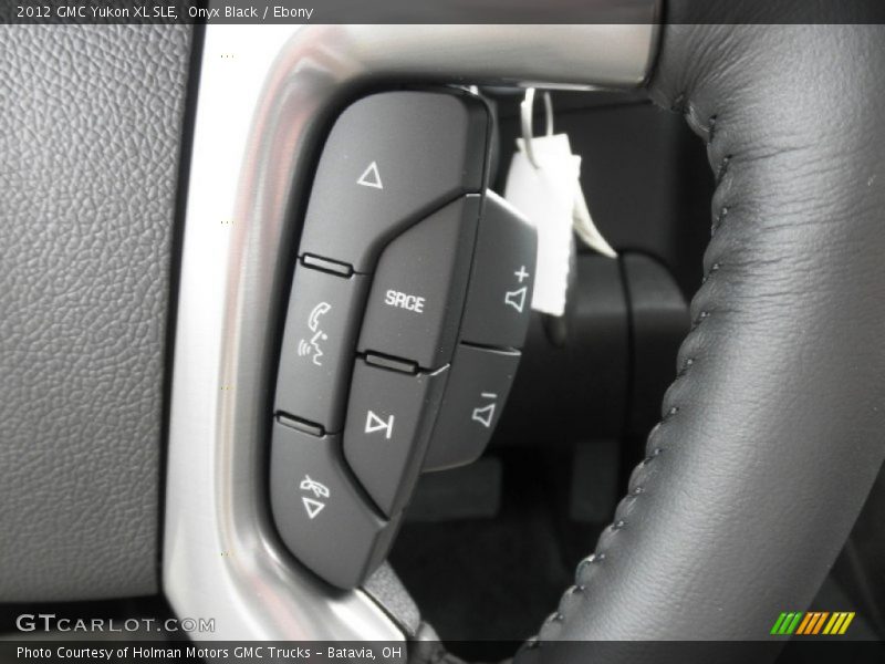 Onyx Black / Ebony 2012 GMC Yukon XL SLE