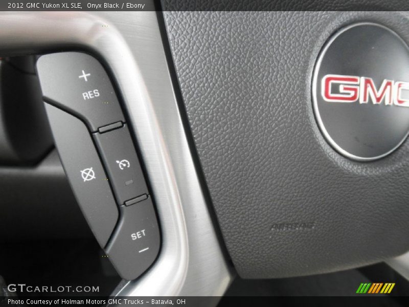 Onyx Black / Ebony 2012 GMC Yukon XL SLE