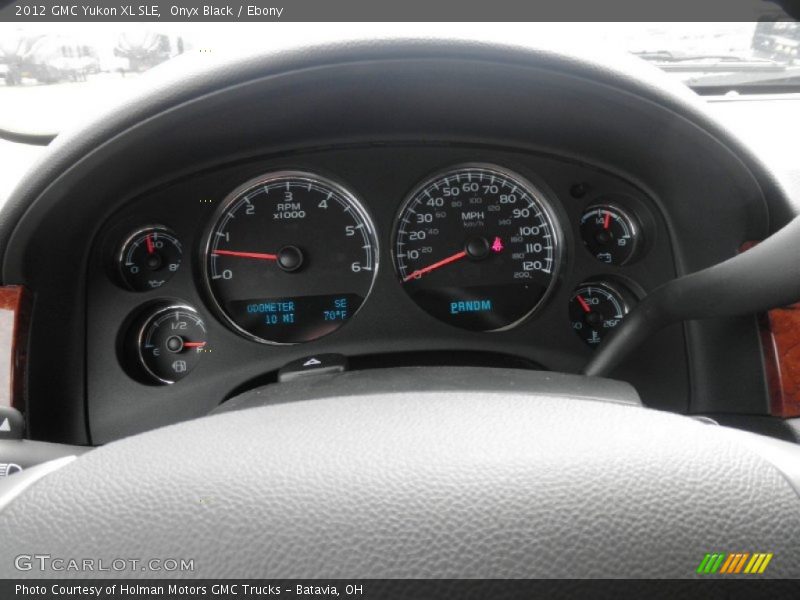 Onyx Black / Ebony 2012 GMC Yukon XL SLE