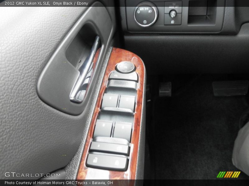 Onyx Black / Ebony 2012 GMC Yukon XL SLE