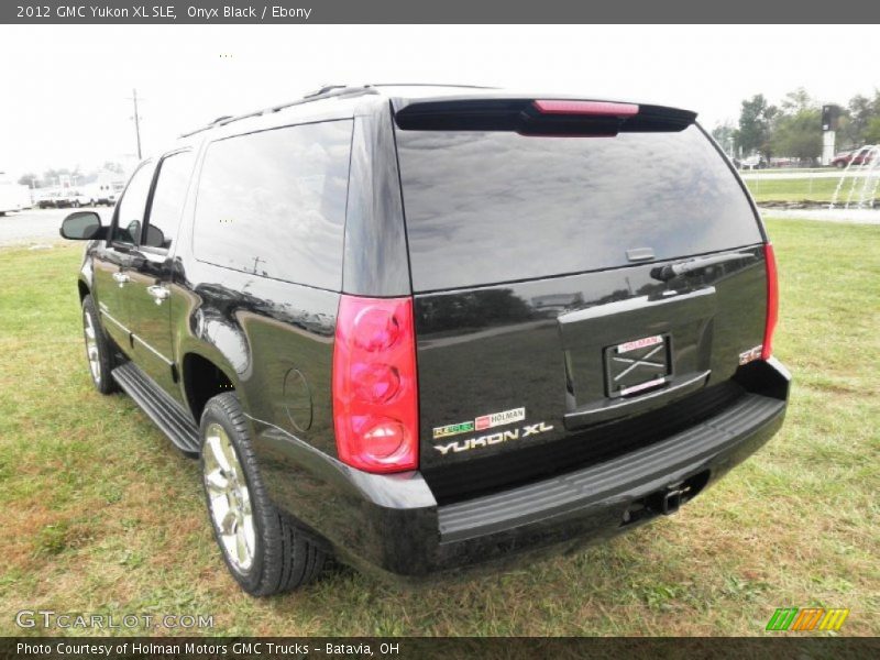 Onyx Black / Ebony 2012 GMC Yukon XL SLE