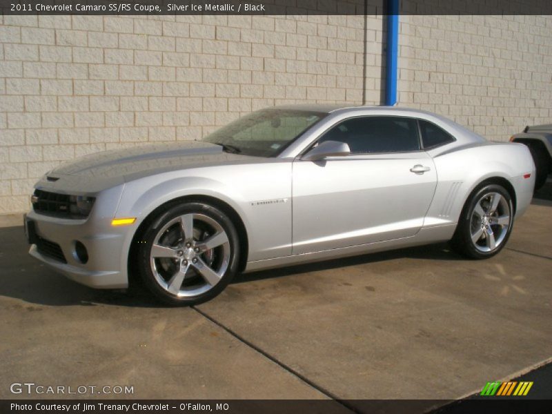 Silver Ice Metallic / Black 2011 Chevrolet Camaro SS/RS Coupe