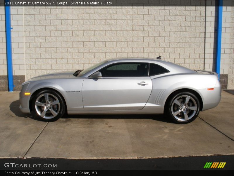 Silver Ice Metallic / Black 2011 Chevrolet Camaro SS/RS Coupe