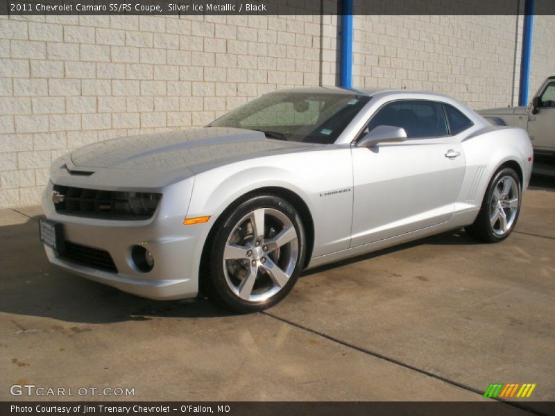Silver Ice Metallic / Black 2011 Chevrolet Camaro SS/RS Coupe