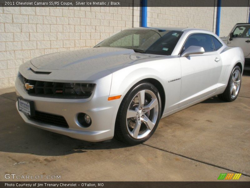 Silver Ice Metallic / Black 2011 Chevrolet Camaro SS/RS Coupe
