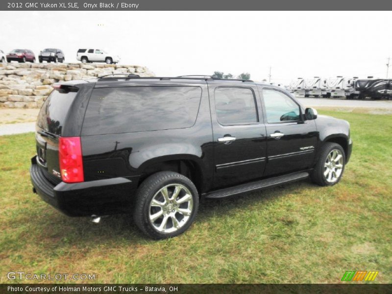 Onyx Black / Ebony 2012 GMC Yukon XL SLE
