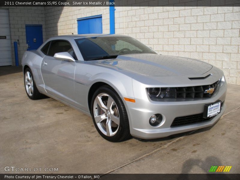 Silver Ice Metallic / Black 2011 Chevrolet Camaro SS/RS Coupe
