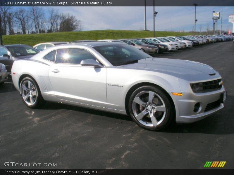 Silver Ice Metallic / Black 2011 Chevrolet Camaro SS/RS Coupe