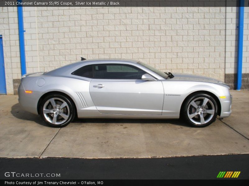 Silver Ice Metallic / Black 2011 Chevrolet Camaro SS/RS Coupe