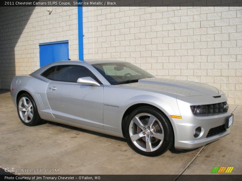 Silver Ice Metallic / Black 2011 Chevrolet Camaro SS/RS Coupe