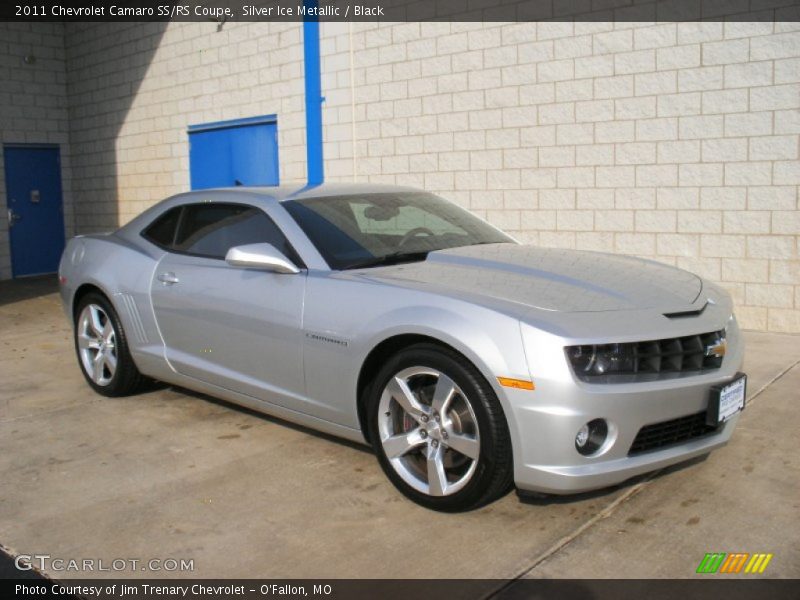 Silver Ice Metallic / Black 2011 Chevrolet Camaro SS/RS Coupe